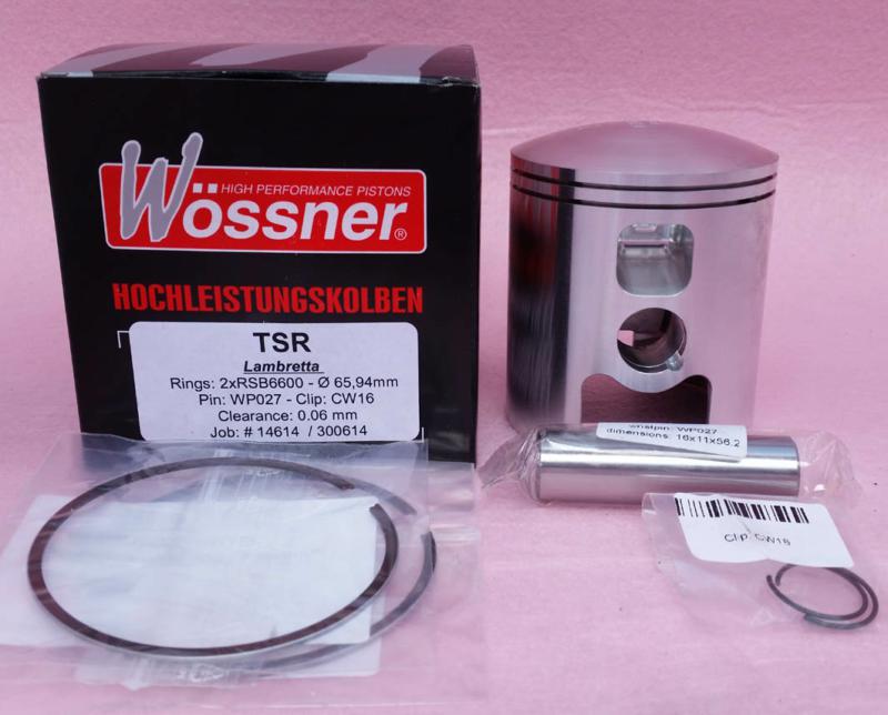 66mm Wossner Piston Kit
1mm Rings Forged Piston
14614