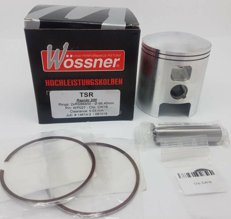 66.5mm Wossner Piston Kit
1mm Rings Forged Piston
14614
