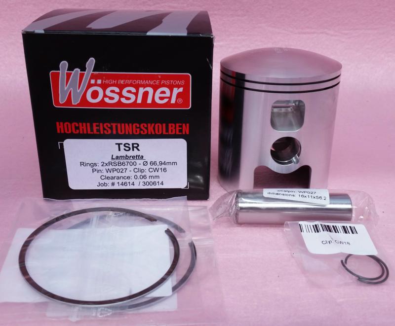 67mm Wossner Piston Kit
1mm Rings Forged Piston
14614