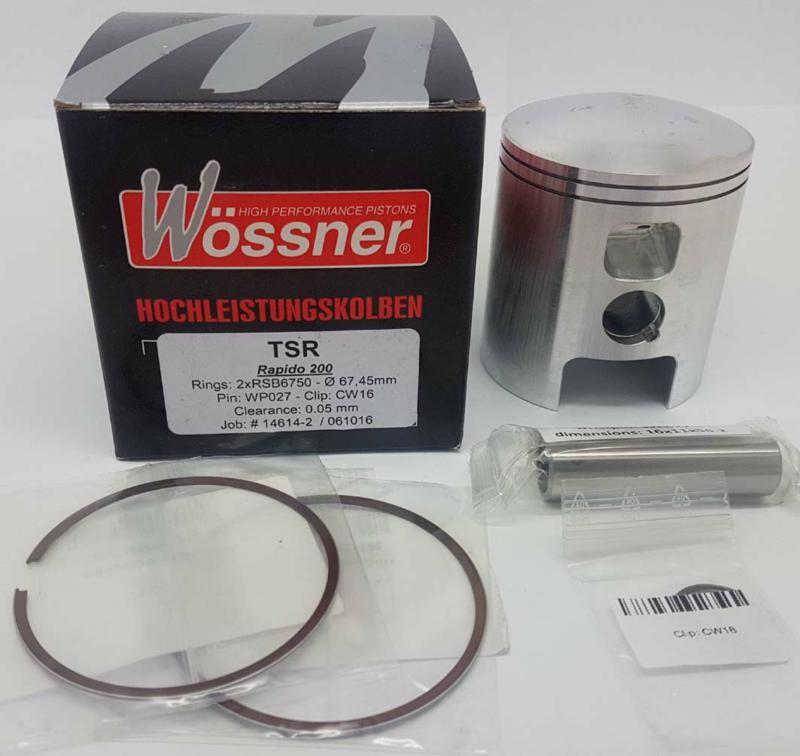 67.5mm Wossner Piston Kit
1mm Rings Forged Piston
14614