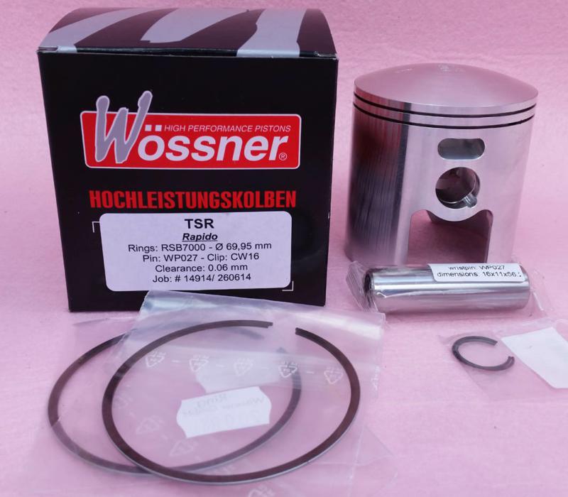 Special 70mm Wossner Piston
30mm Comp Height For 116mm Rod
1mm Rings Forged Piston 14914