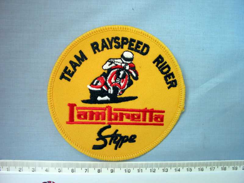 Team Rayspeed Rider Patch
Yellow
Round Approx 10cm Diameter