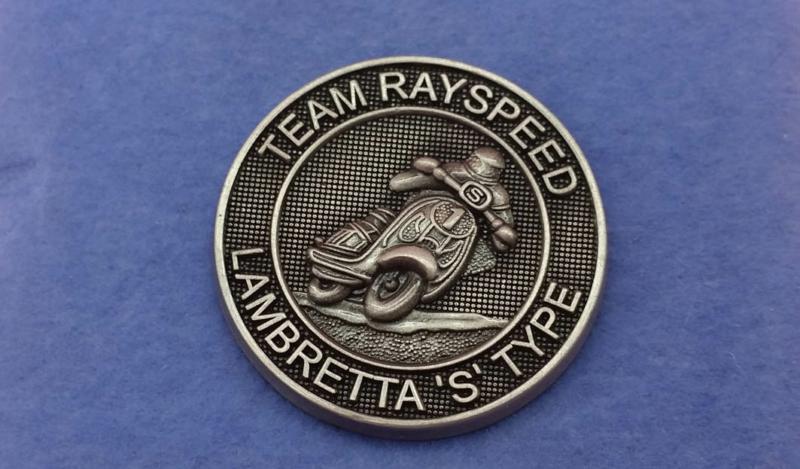 Team Rayspeed Pin Badge
Zinc
Pound Coin Size