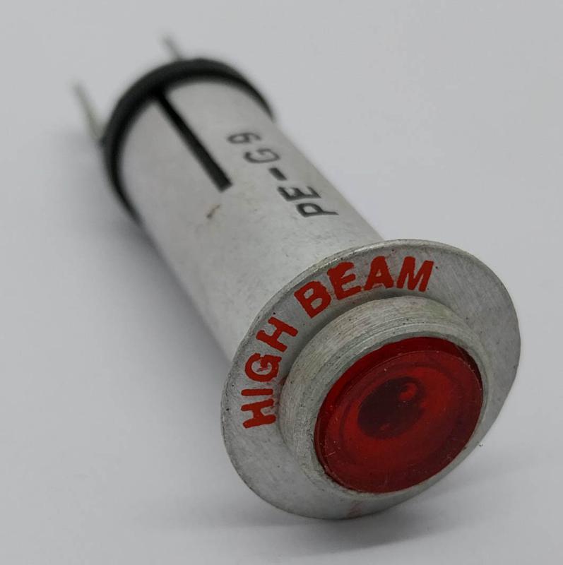Headset High Beam Warning
Light Red