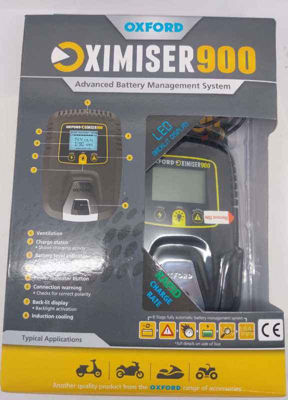 Oximiser 900 Battery Charger
Conditioner
El570